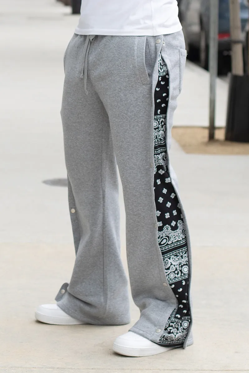 FL92 Flared Bandana Fleece Pants