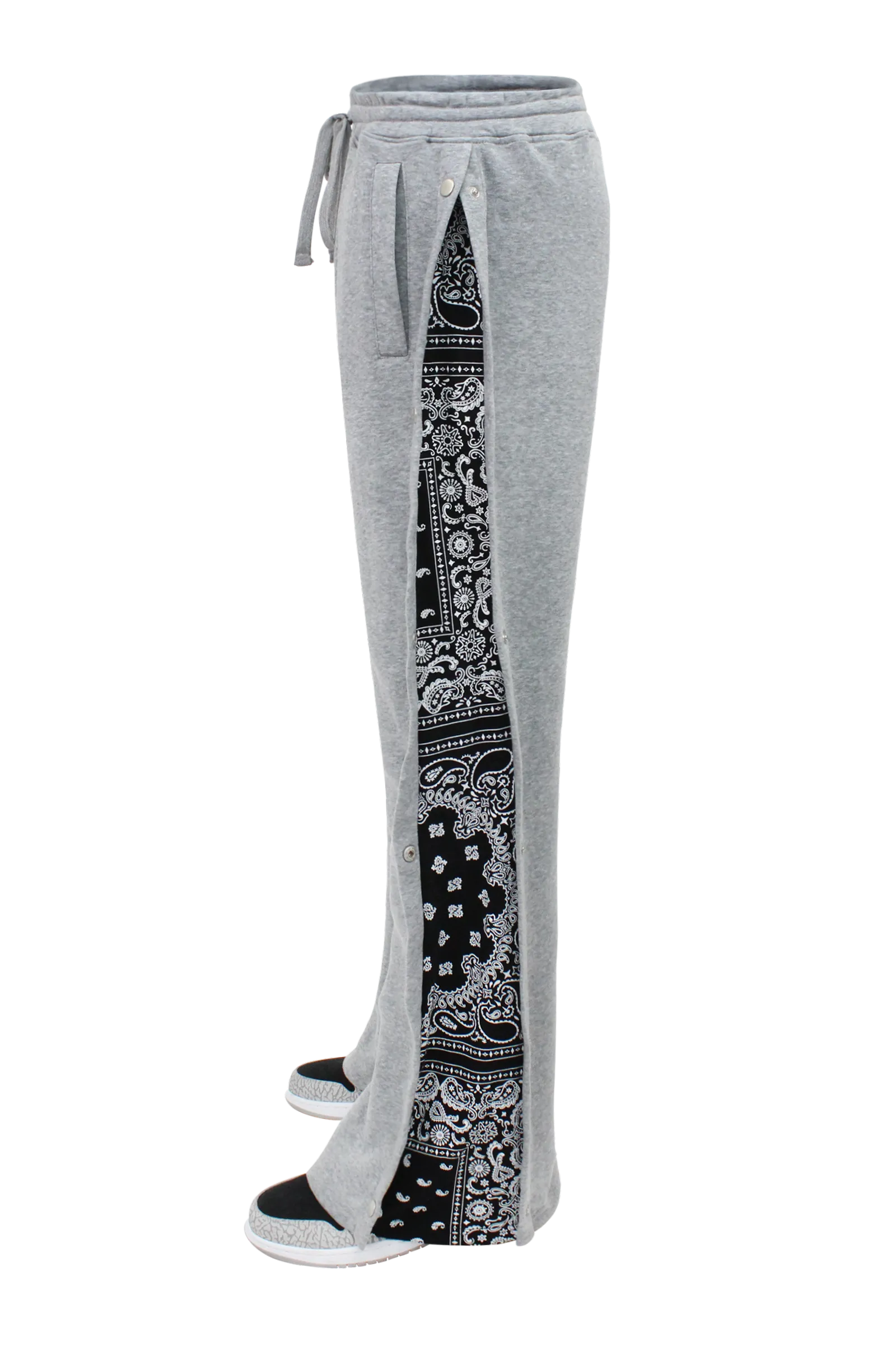 FL92 Flared Bandana Fleece Pants