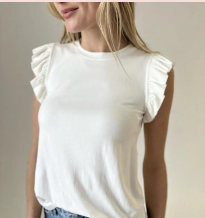 Flutter Sleeve Tank Top