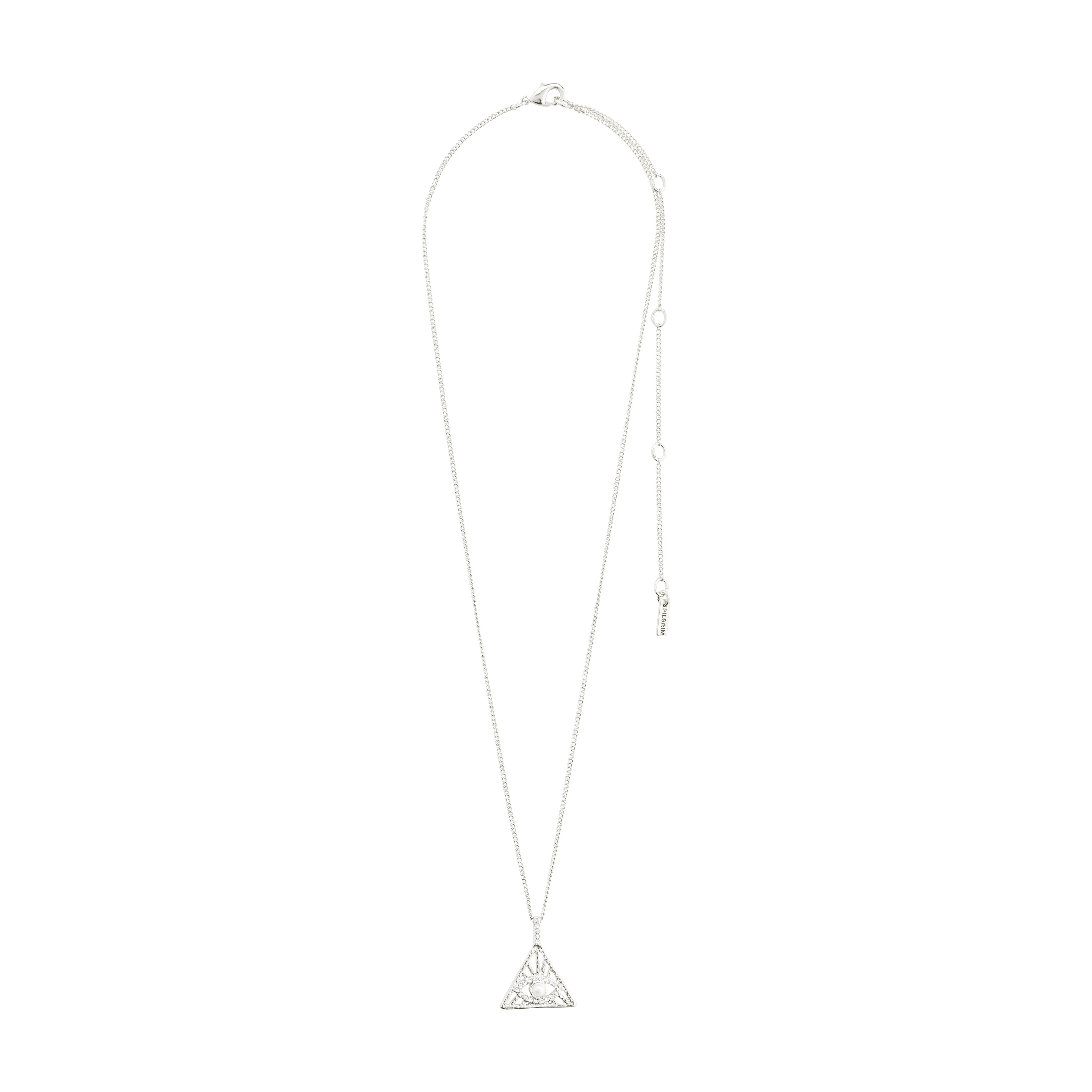FOCUS recycled necklace silver-plated