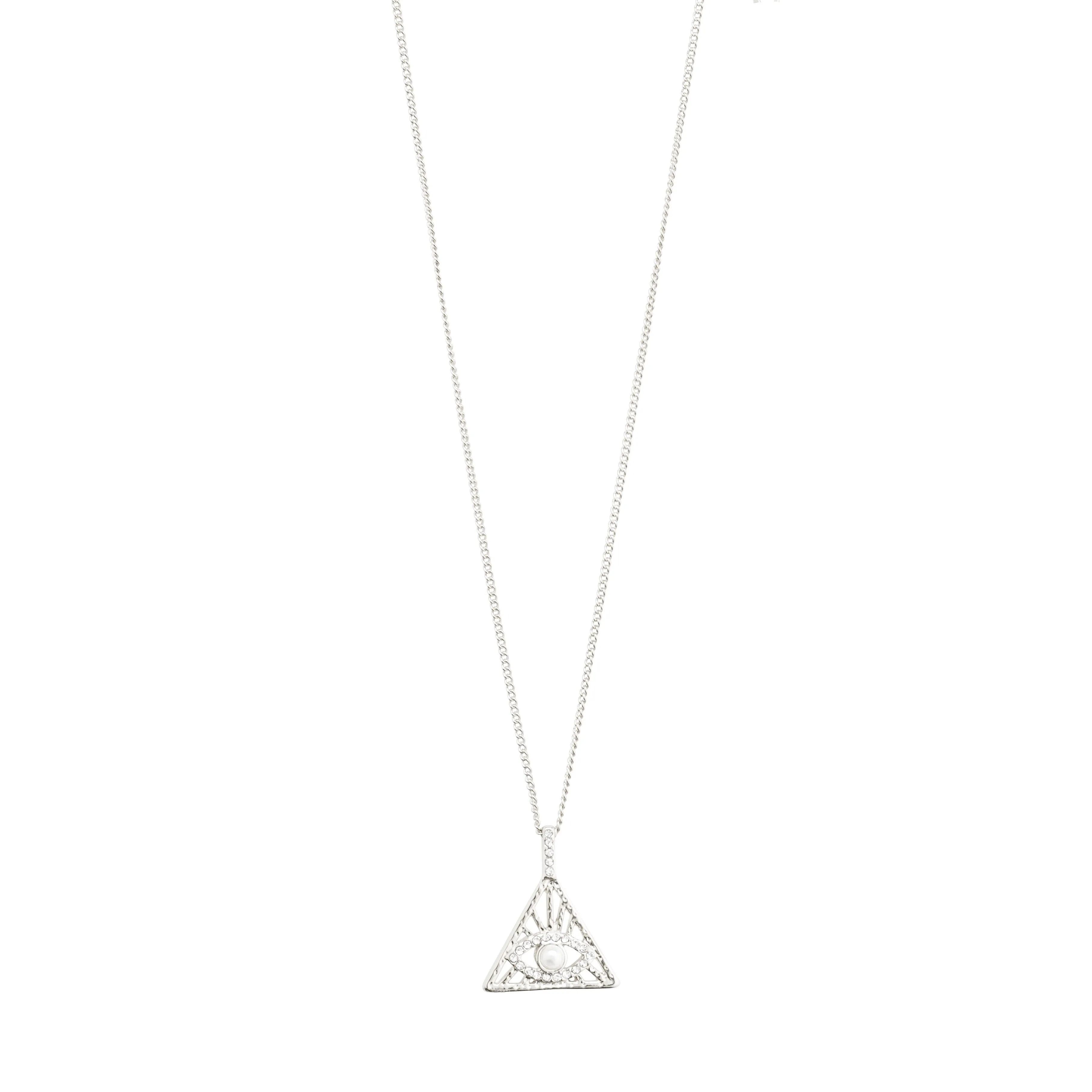FOCUS recycled necklace silver-plated