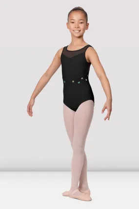 Girls Garcia Mesh Bodice Leotard