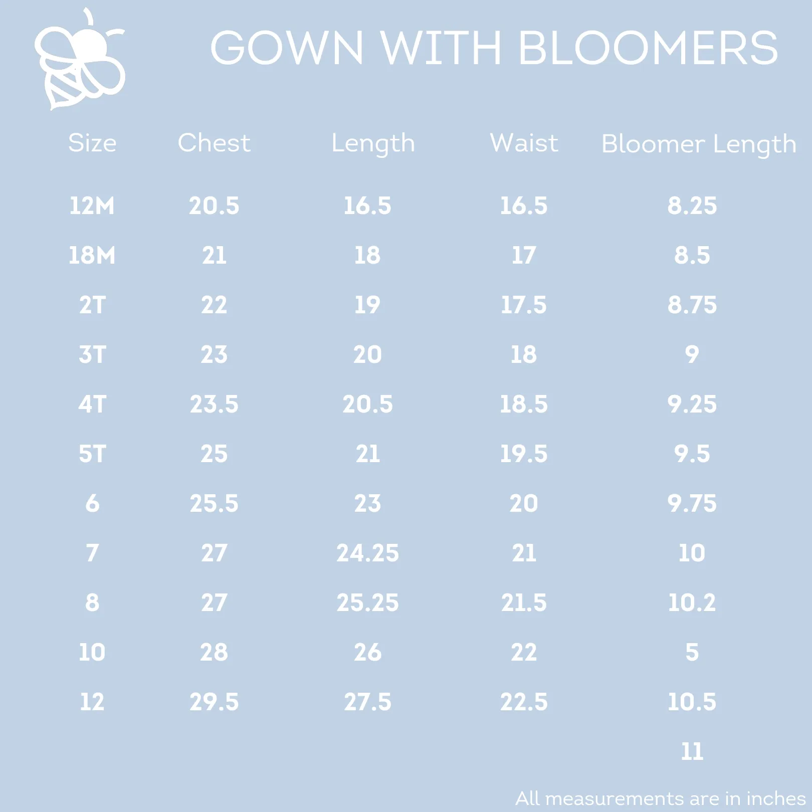 Gown with Bloomers - Mistletoe
