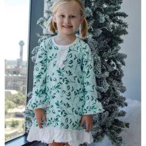 Gown with Bloomers - Mistletoe