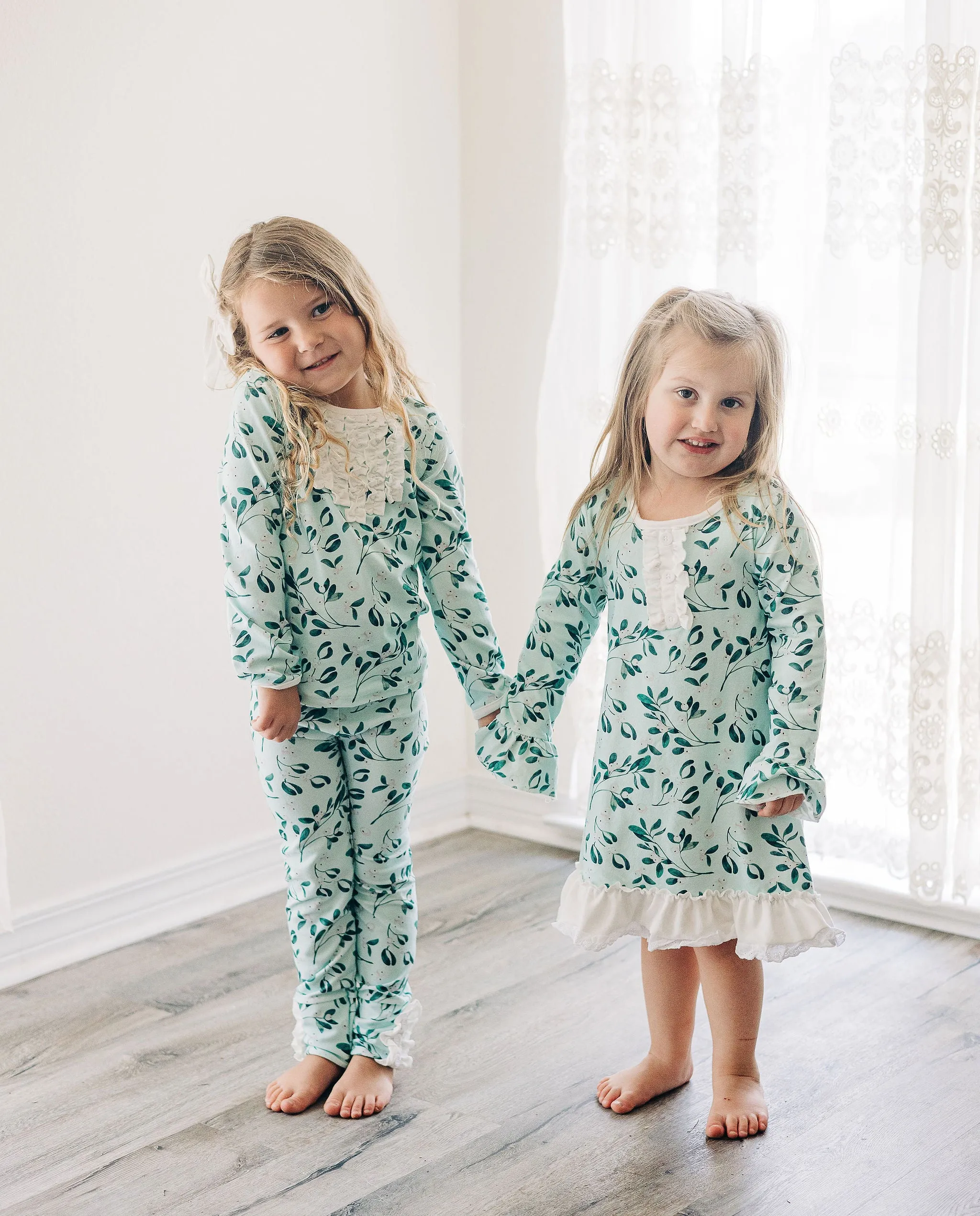 Gown with Bloomers - Mistletoe