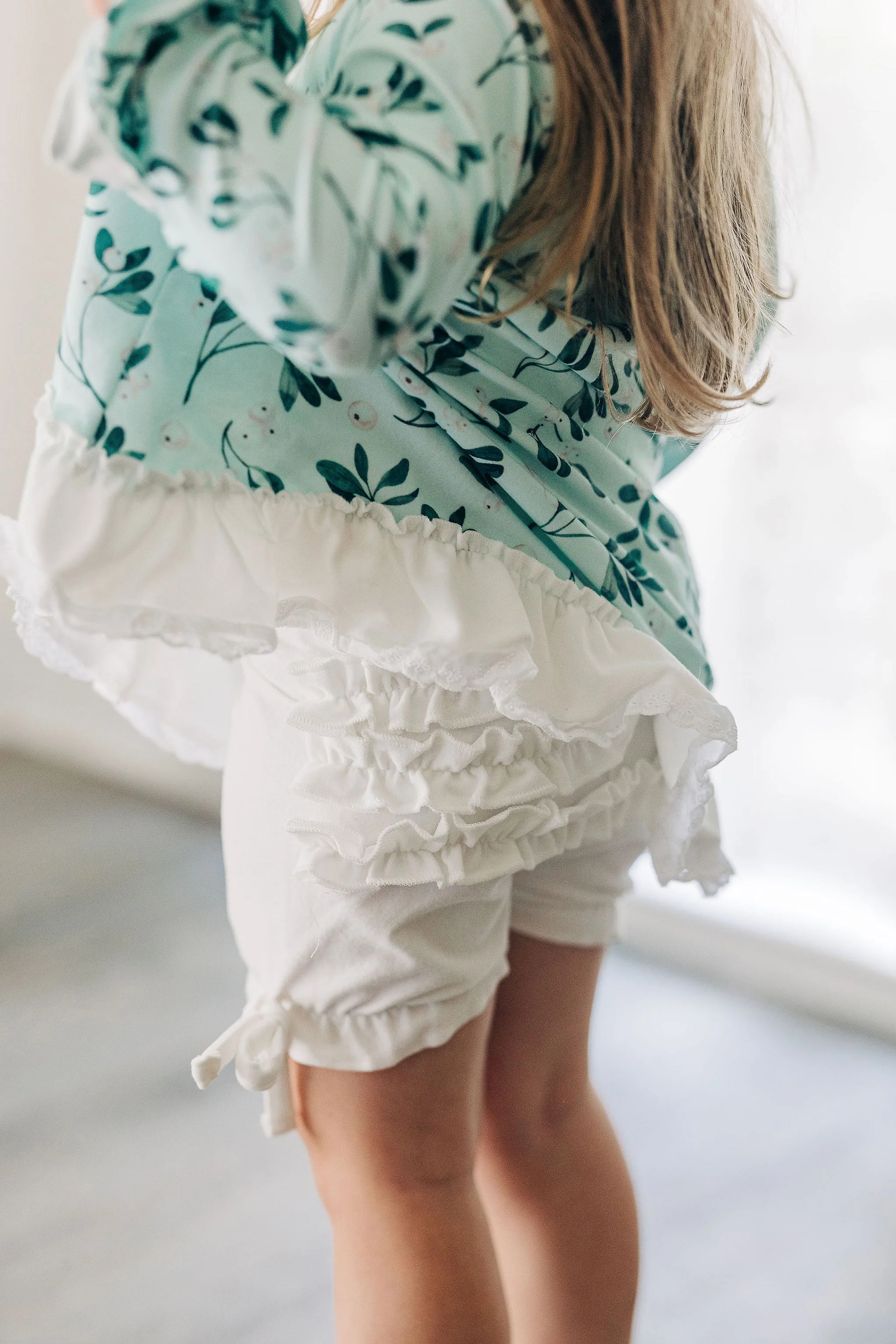 Gown with Bloomers - Mistletoe