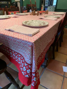 Hand Blockprint Tablecloths