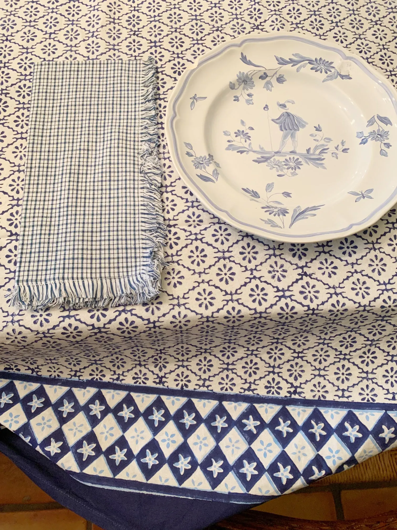 Hand Blockprint Tablecloths