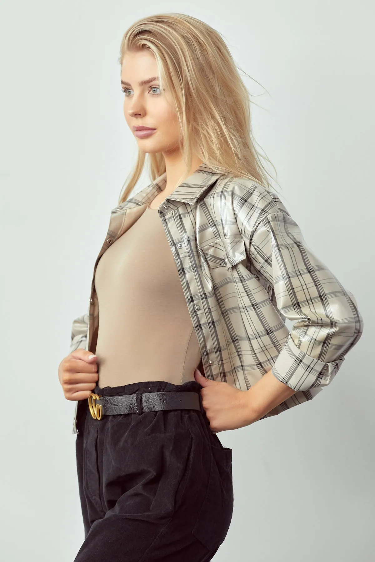 Lana Waterproof Button Down Jacket