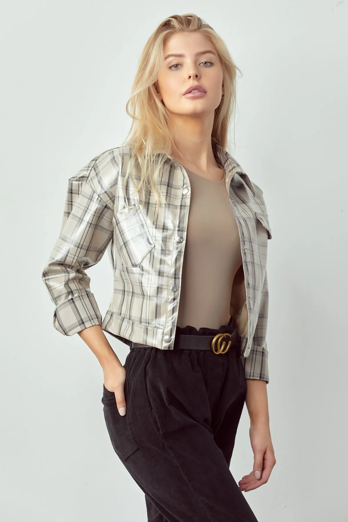 Lana Waterproof Button Down Jacket