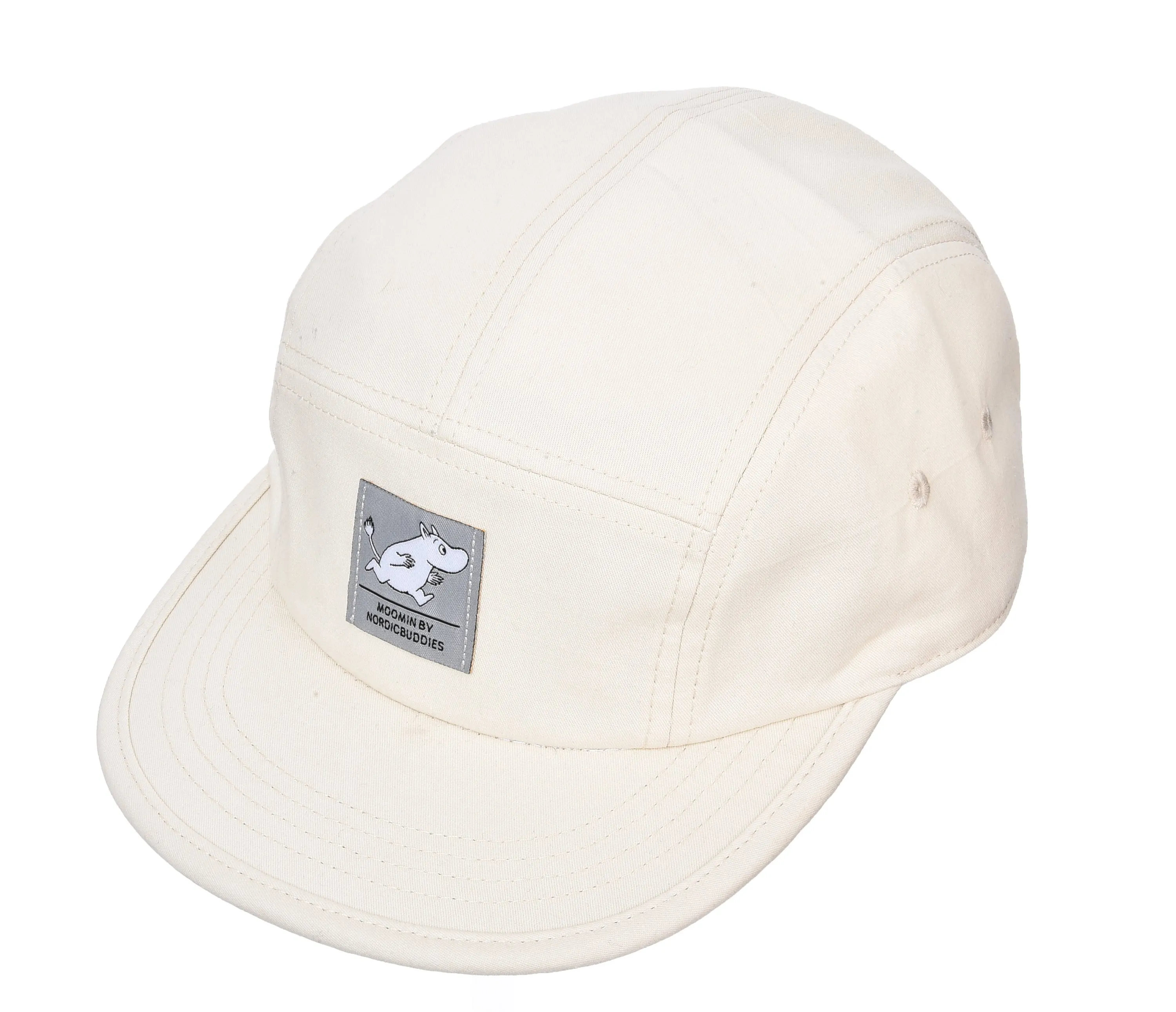 Moomintroll Five Panel Cap - Off-white