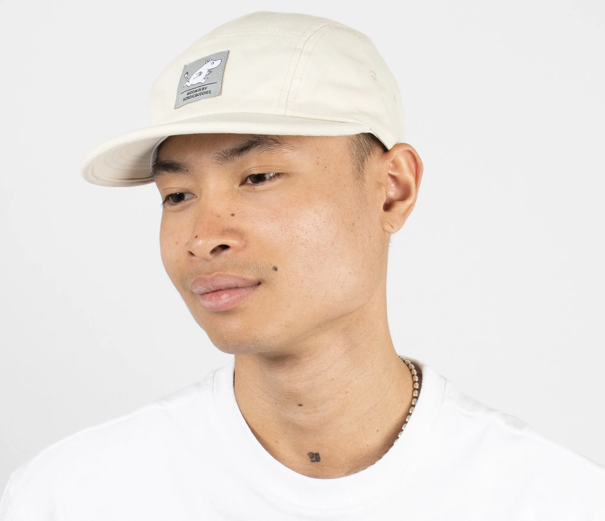 Moomintroll Five Panel Cap - Off-white