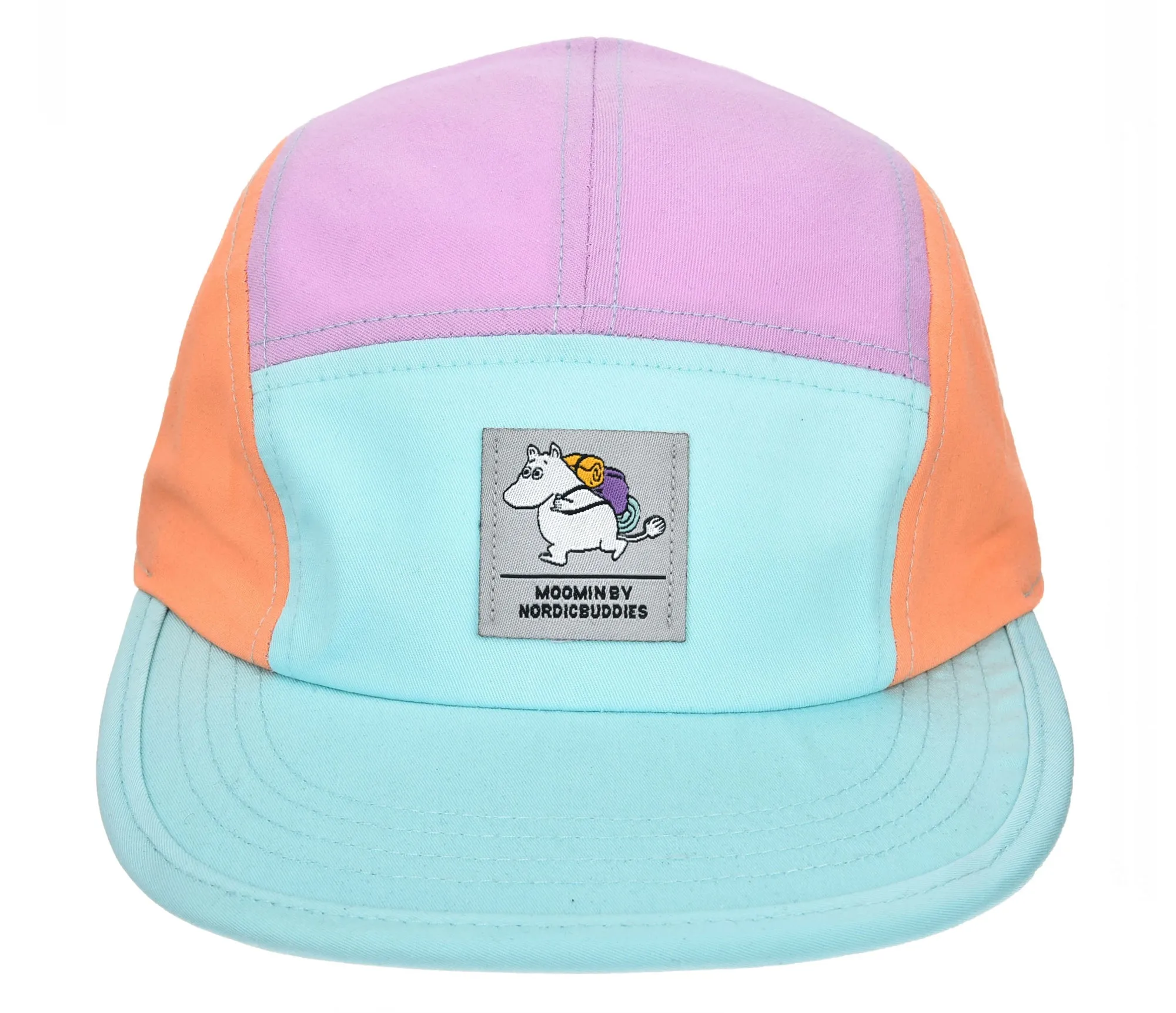 Moomintroll Five Panel Retro Cap - Multicolor