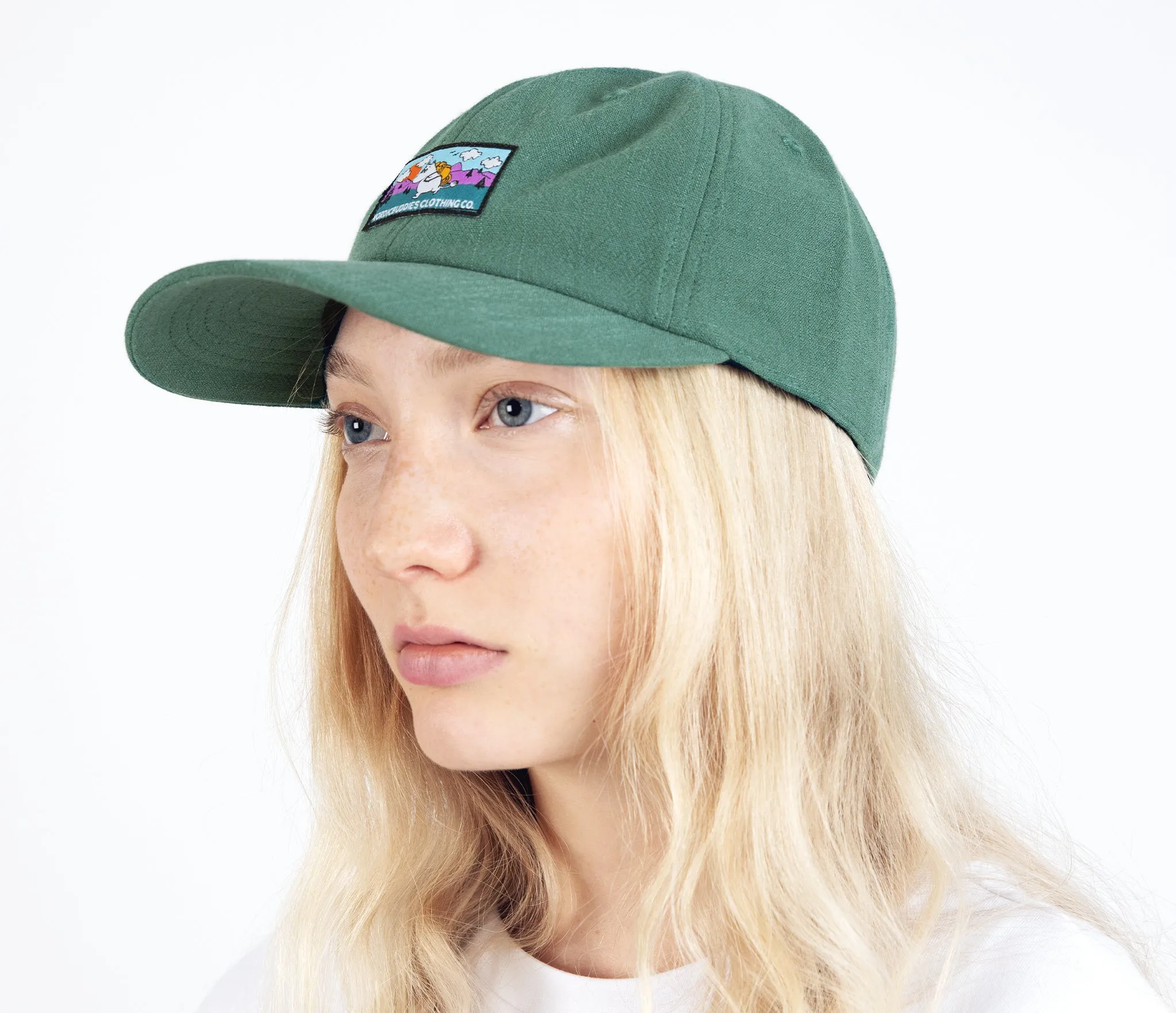 Moomintroll's Adventure Adult Cap - Green