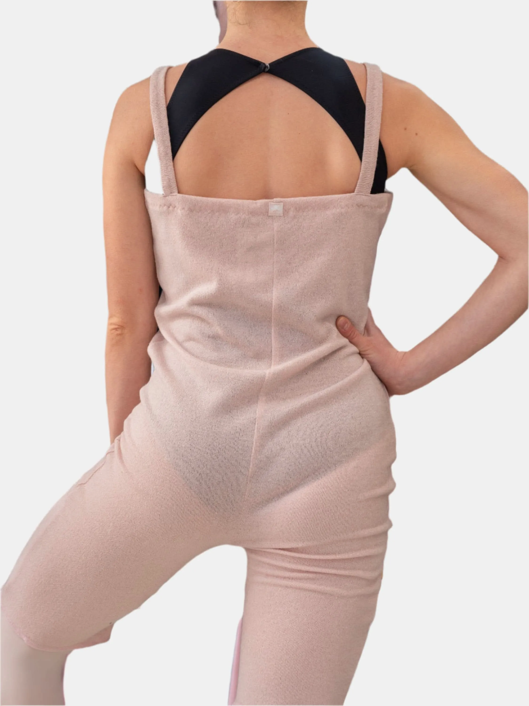 Pink Warm-up Dance Romper MP925