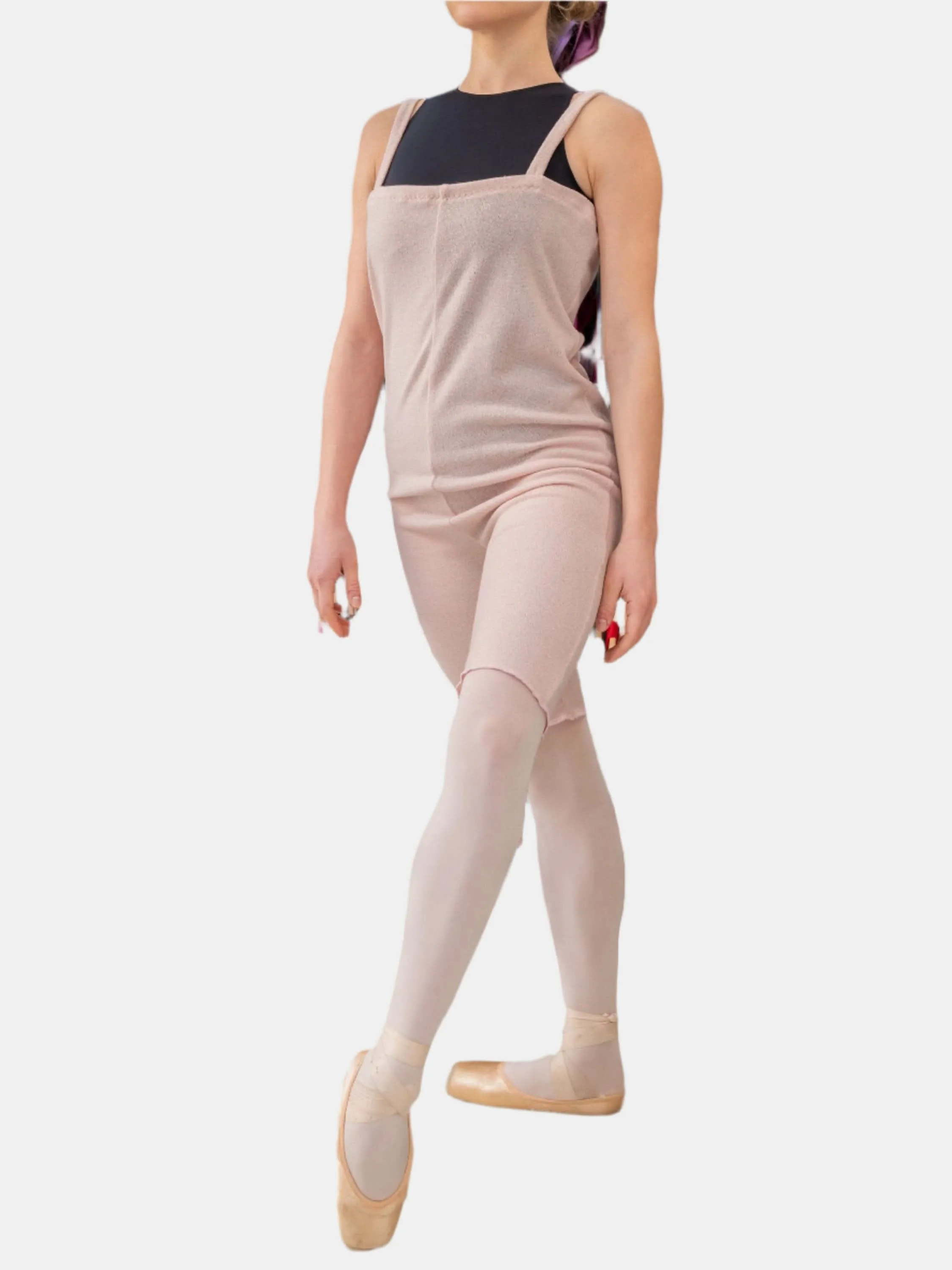 Pink Warm-up Dance Romper MP925