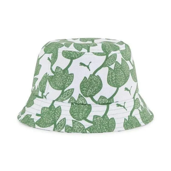 PUMA ESSENTIALS ELEVATED AOP BUCKET HAT