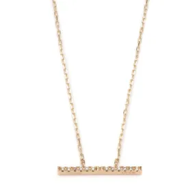 "Trapeze" Diamond Necklace Medium size
