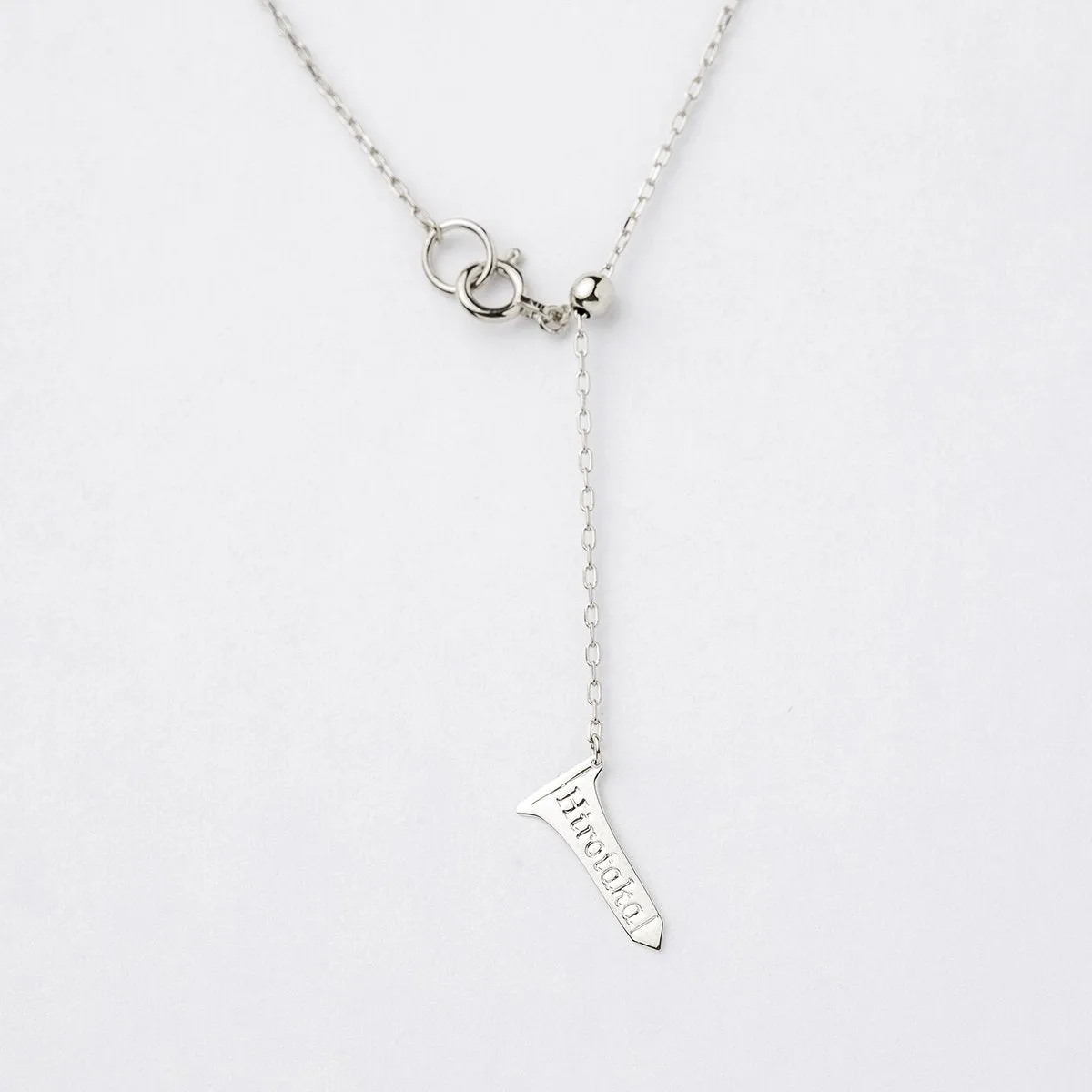 "Trapeze" Diamond Necklace Medium size