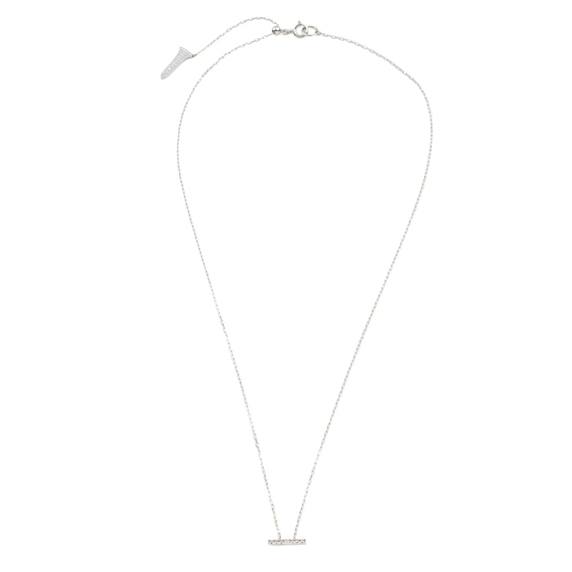"Trapeze" Diamond Necklace Small size