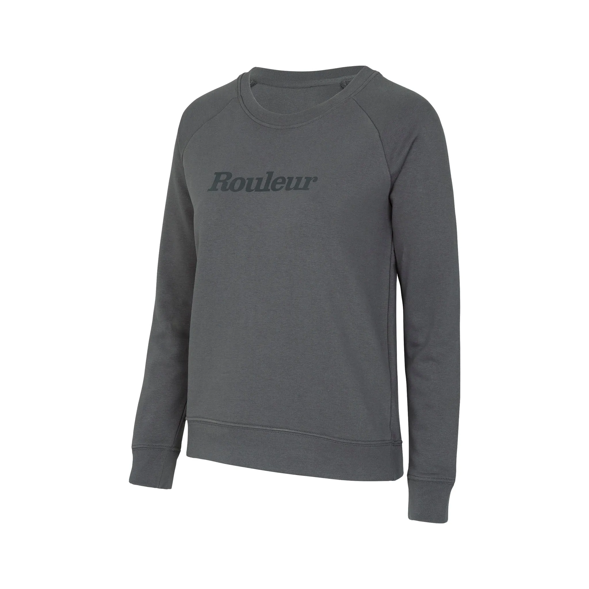 Rouleur Logo Organic Women's Sweatshirt - Charcoal