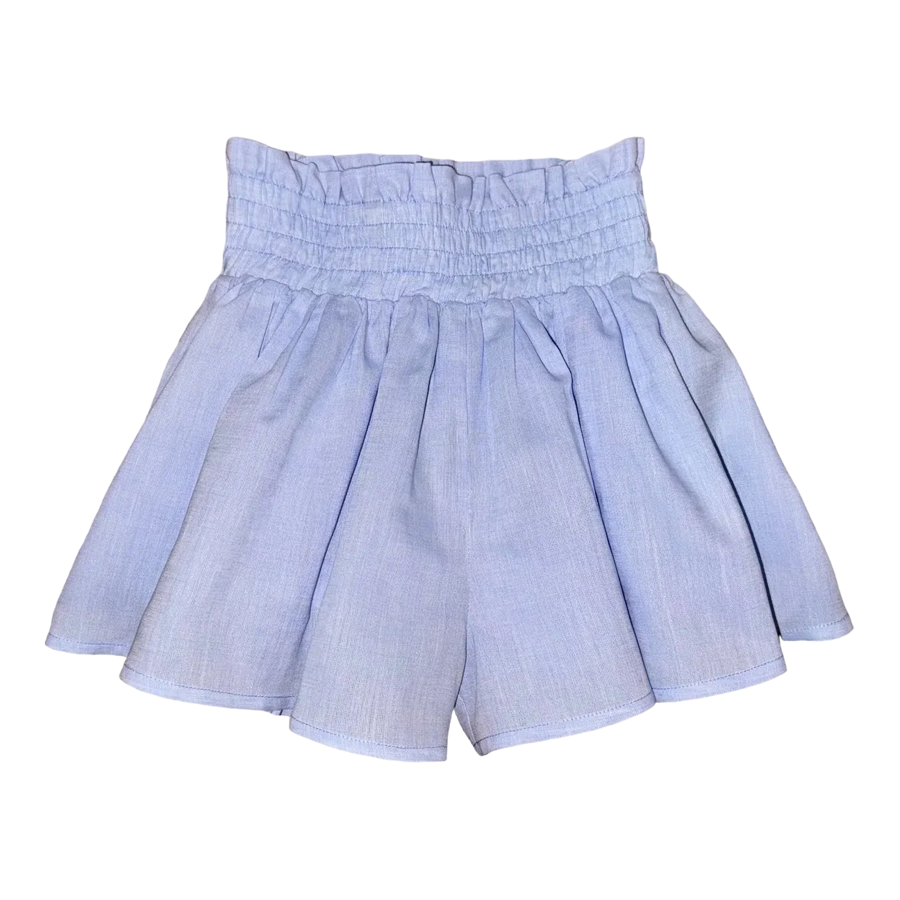 Sandlapper Shorts (Girls)– Bluffton Blue Linen