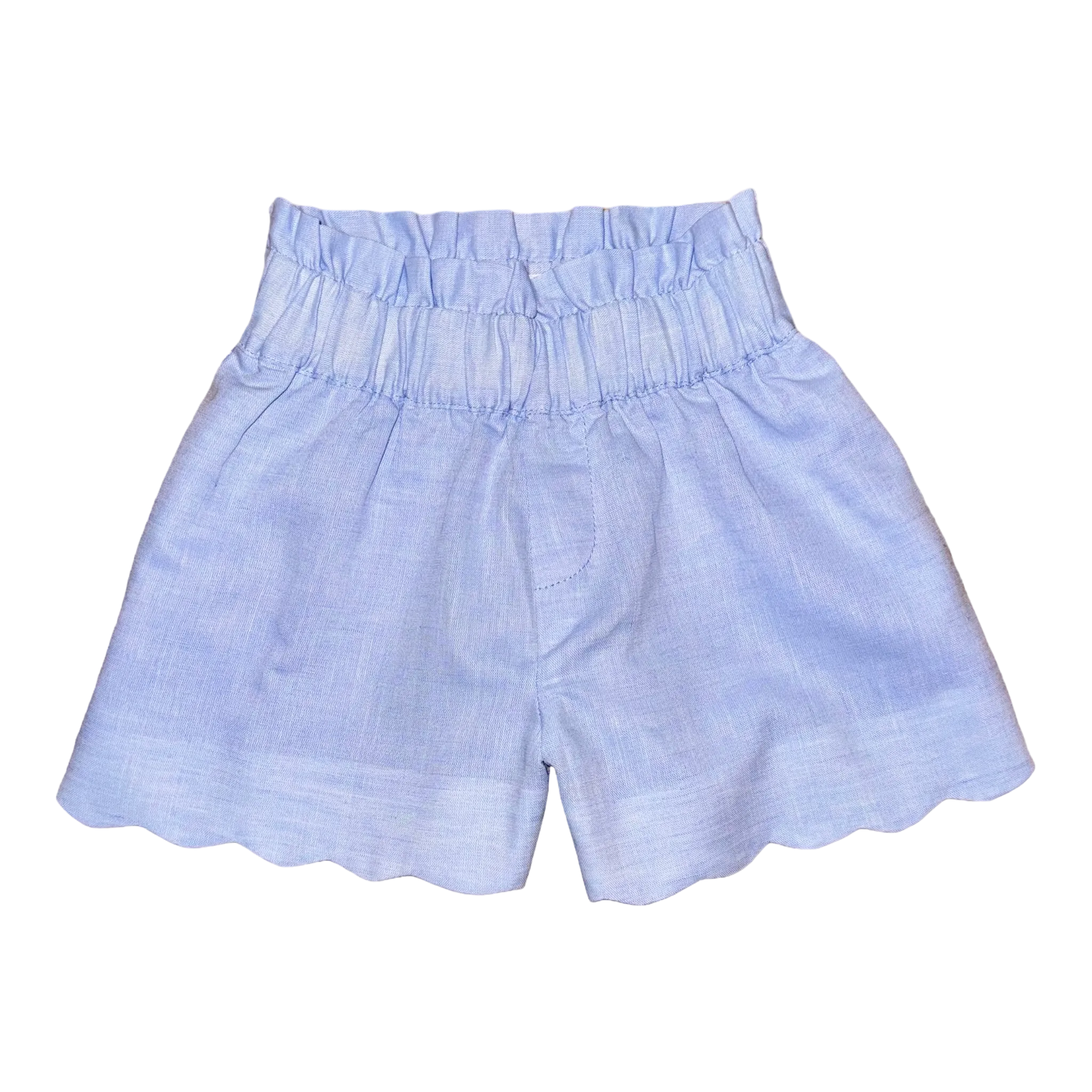 Sandlapper Shorts (Girls)– Bluffton Blue Linen