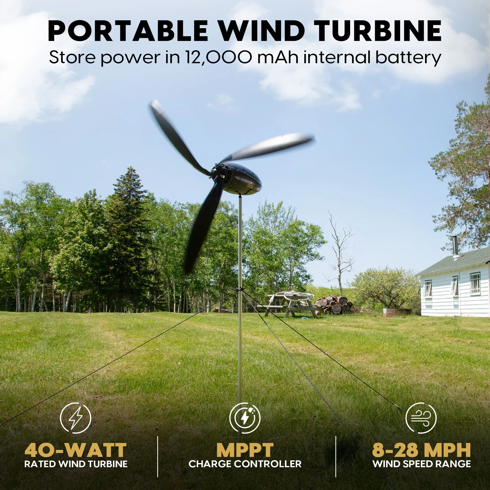 Shine Wind Turbine