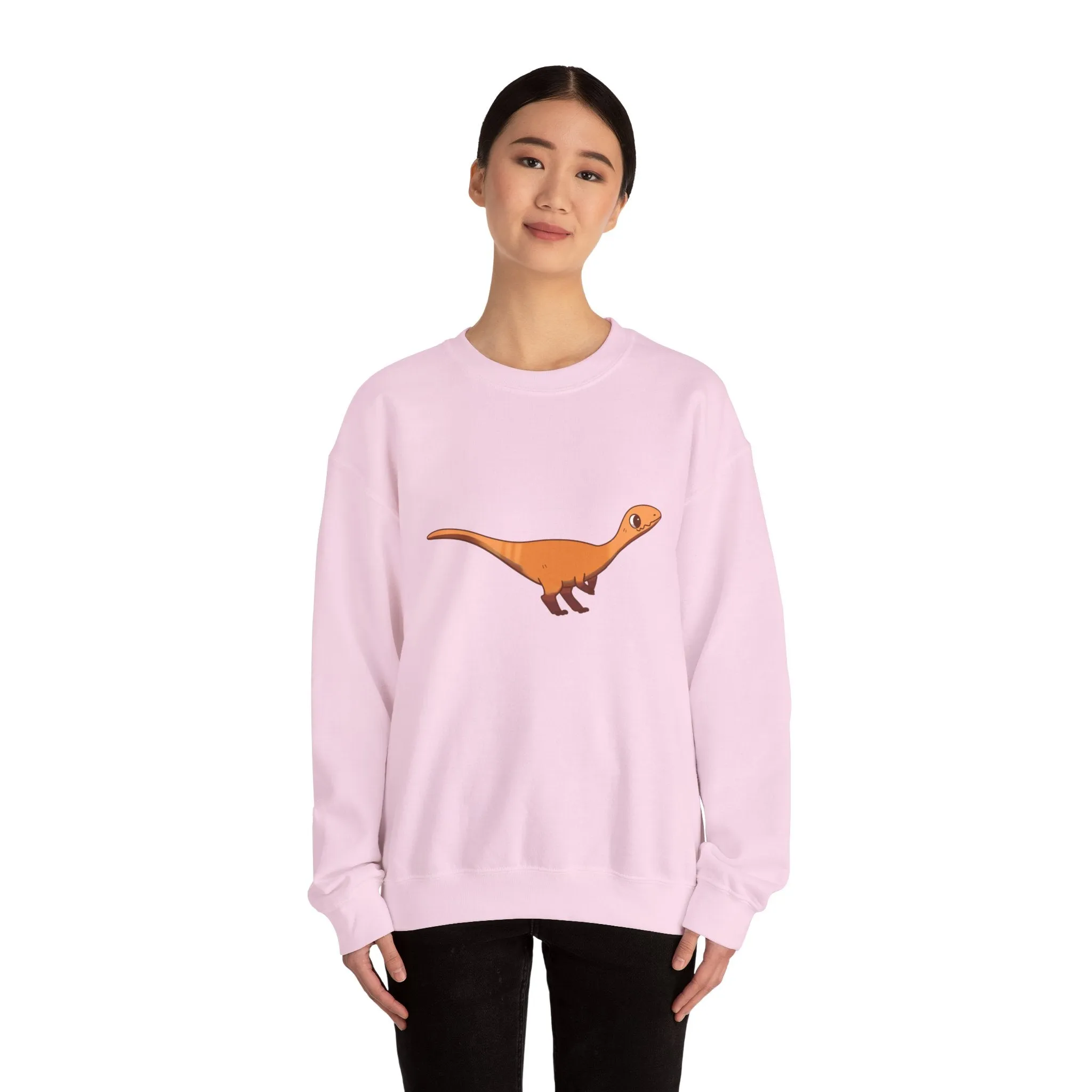 Tangerine Coelophysis - Unisex Heavy Blend™ Crewneck Sweatshirt