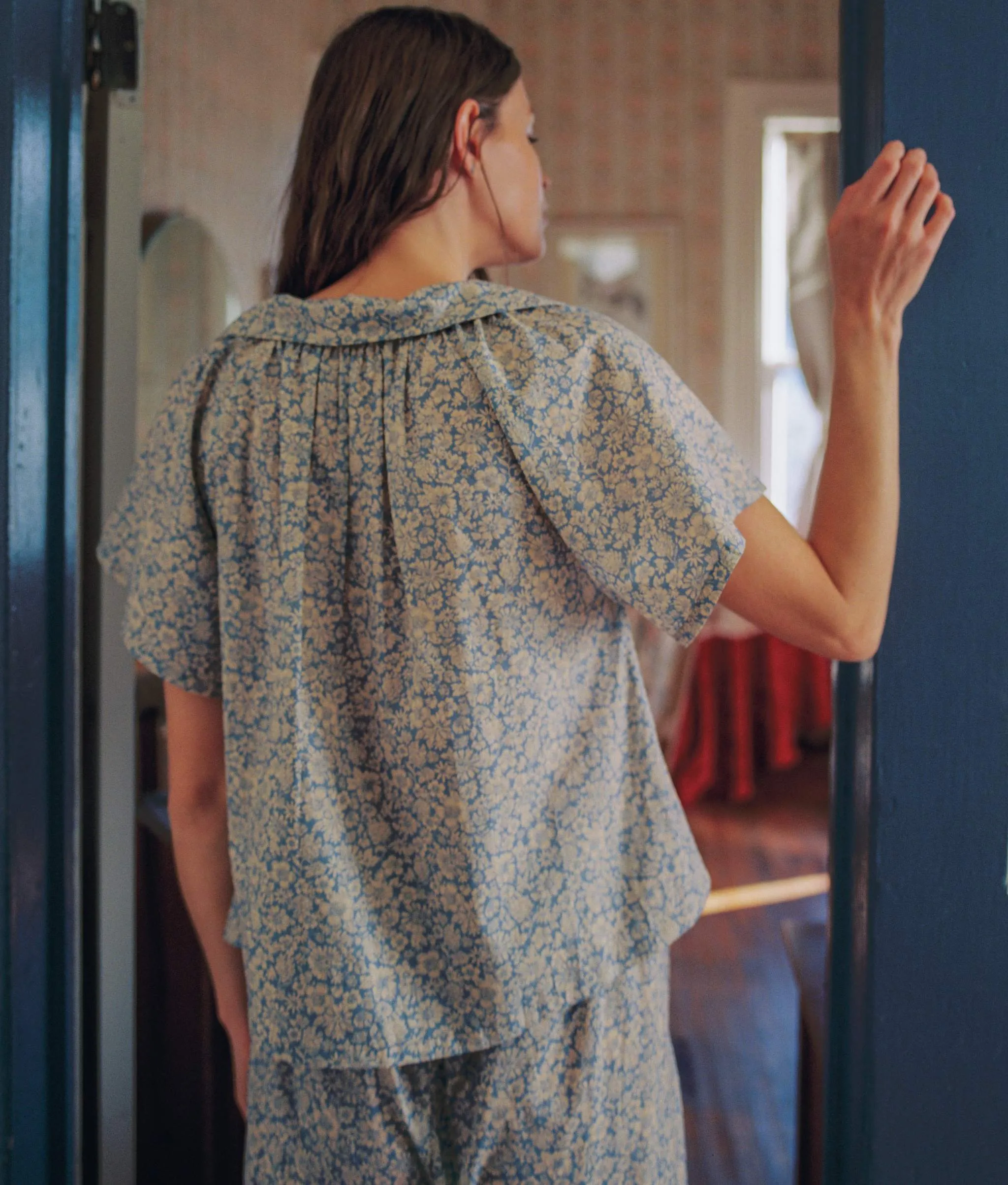 The Ojai PJ Set | Daisy Blue