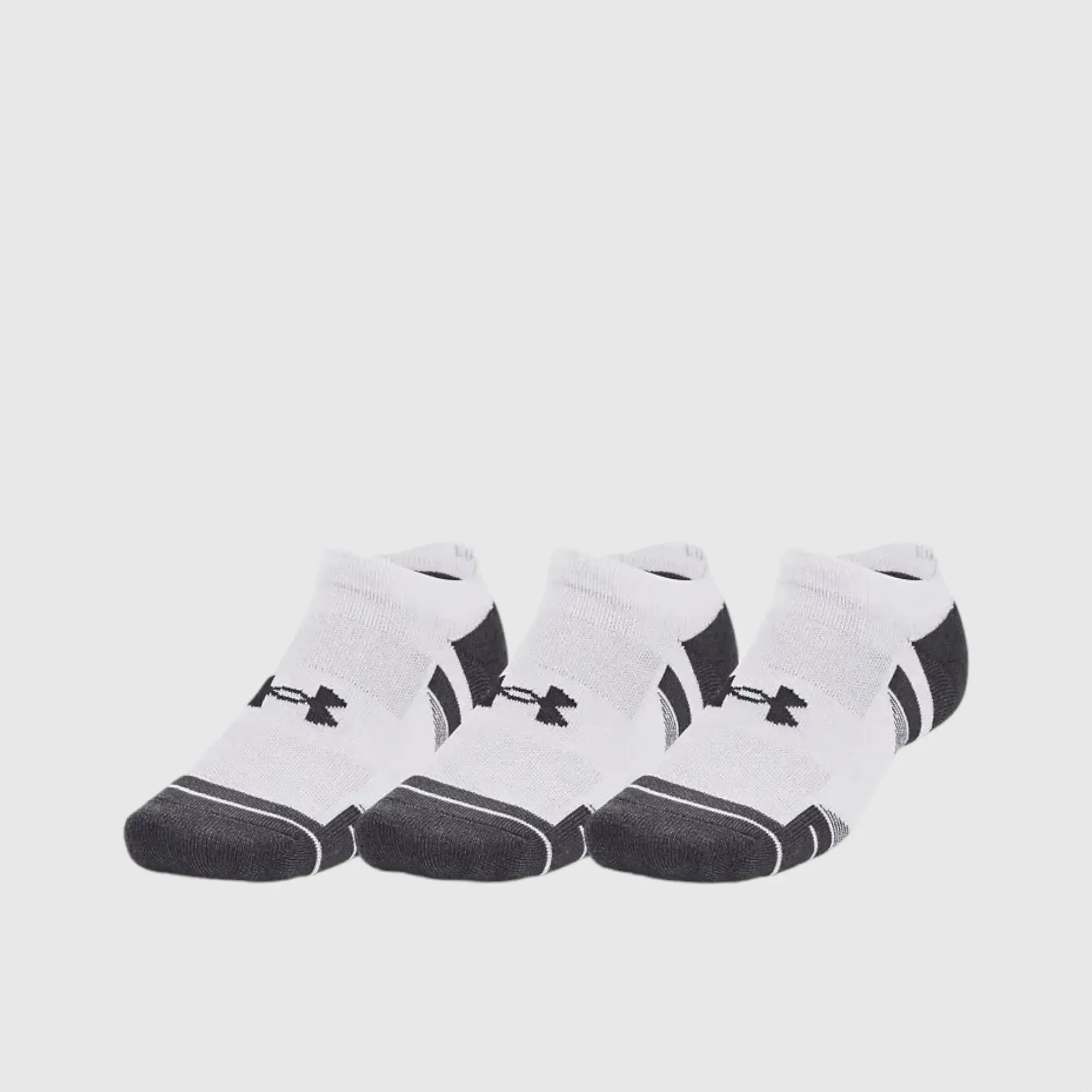 Under Armour Unisex PERFORMANCE TECH 3PK NS White