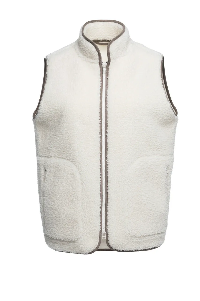 Vey Pile Fleece Vest W