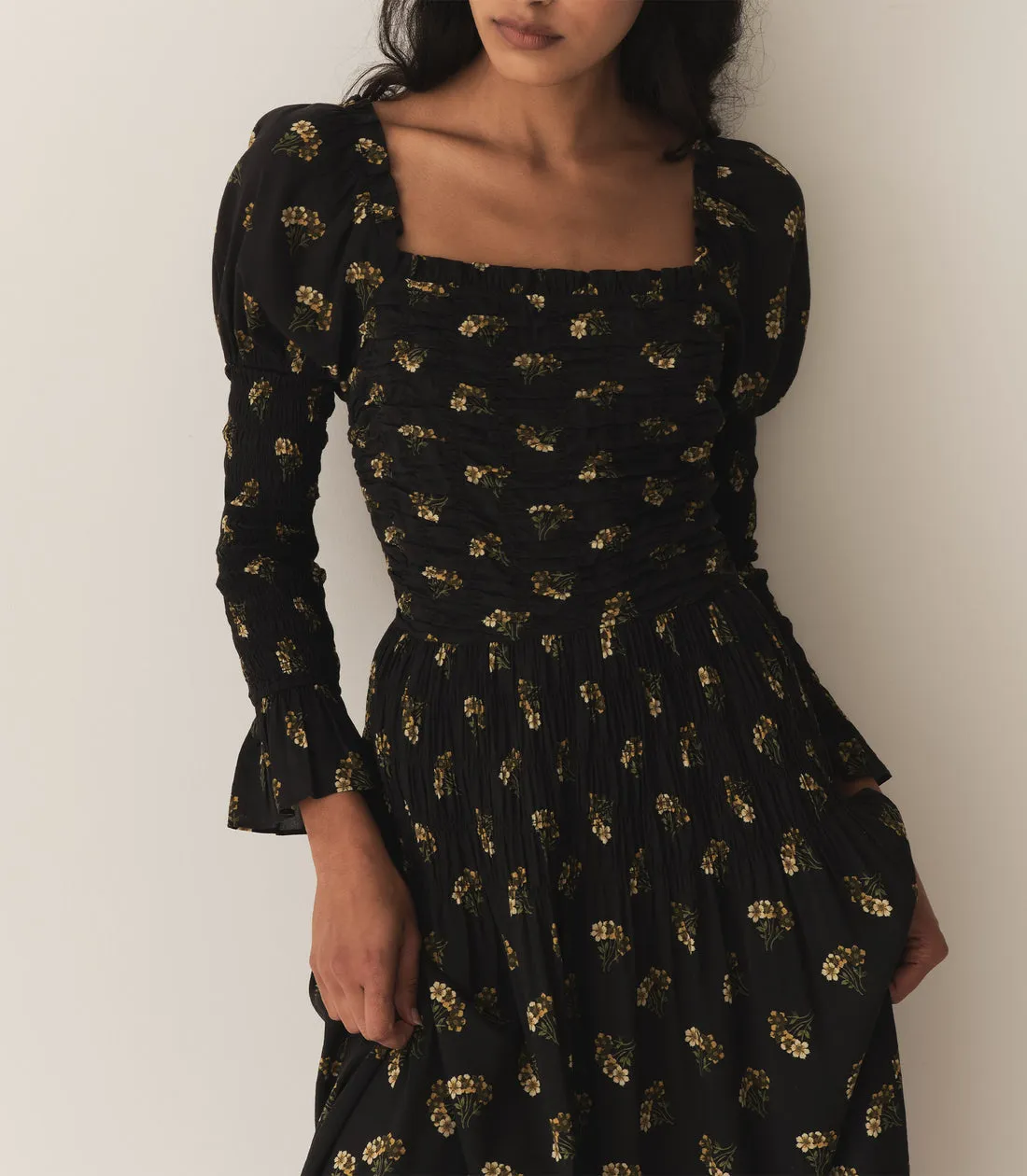 Wilmina Maxi Dress Buttercup Bouquet