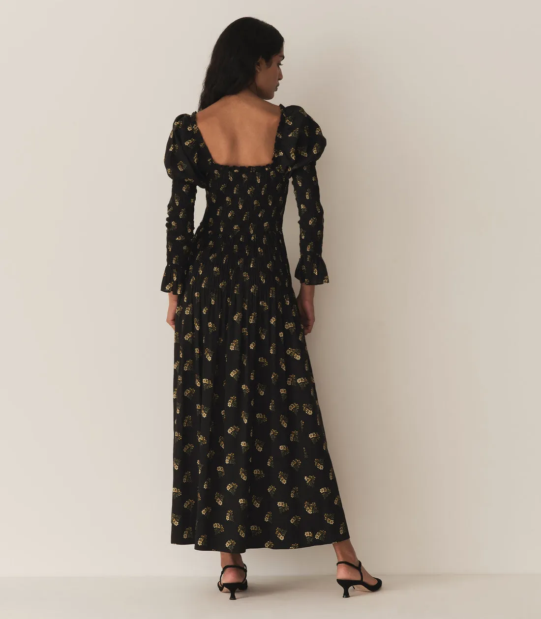 Wilmina Maxi Dress Buttercup Bouquet