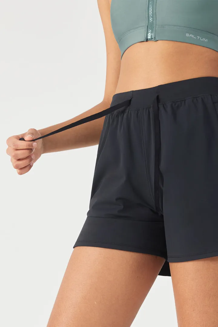 Women's Running Short with Zipper Pockets
