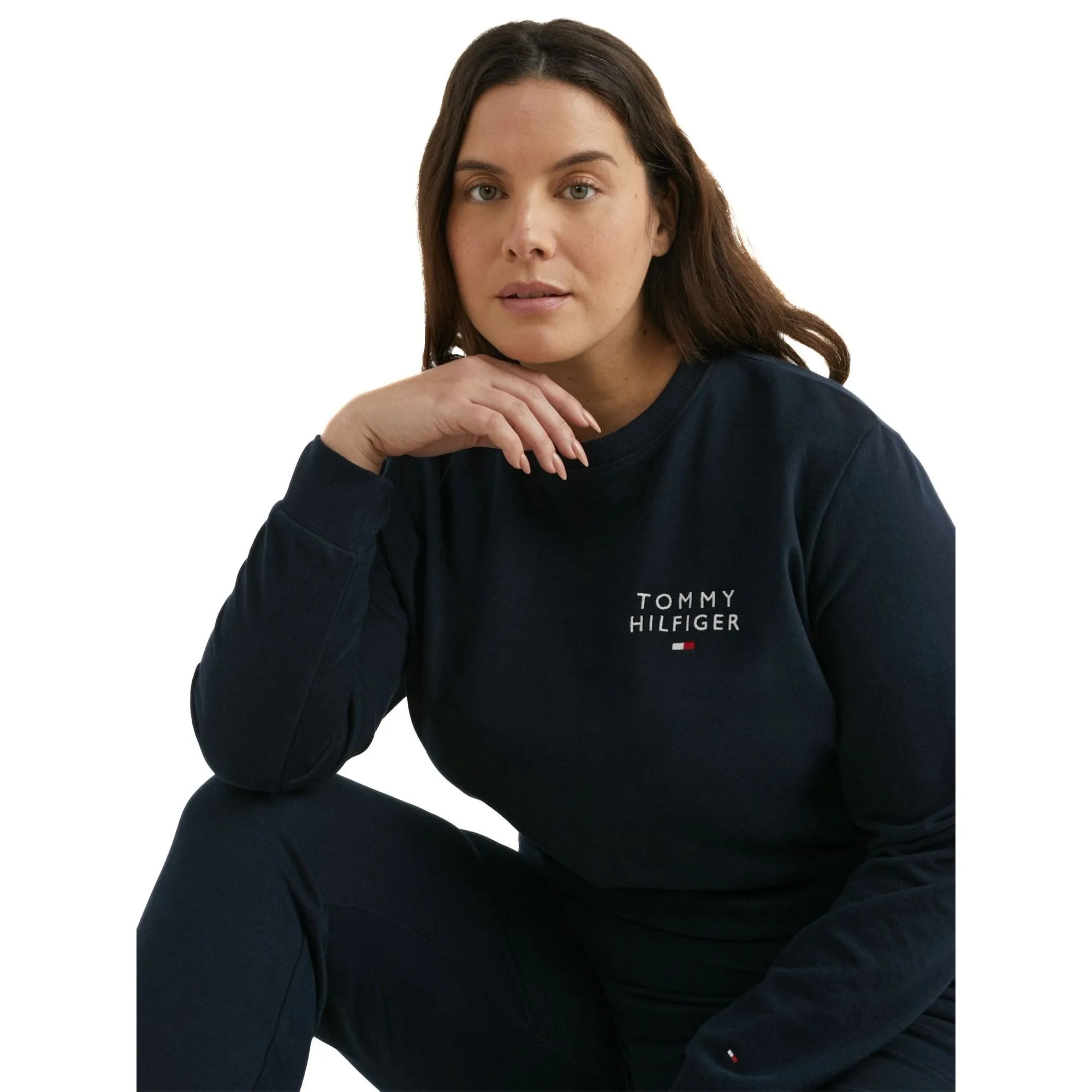 Women's TH Original Tracksuit Sweatshirt, Navy