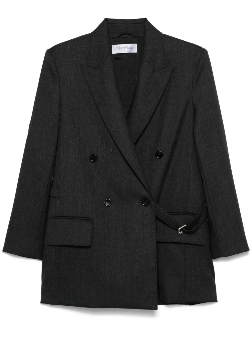 WOOL DOUBLE-BREASTED JACKET